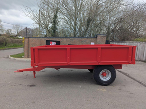 Tracteur de remorque de ferme chaude, remorque de basculement agricole de remorque de benne hydraulique en acier Chine CE personnalisé fourni Offre Spéciale - Product Image 2