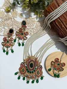 Conjuntos de joyería artificial de acero inoxidable para mujer de calidad superior de 3 piezas más vendidos al por mayor precio barato para bodas - Product Image 6