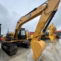 Excavatrice sur chenilles hydraulique Caterpillar 315D2GC d'occasion, modèle 2023, capacité de godet de 0,5 m³, équipement de construction de 15 tonnes, puissance de 82 kW, fabriquée au Japon