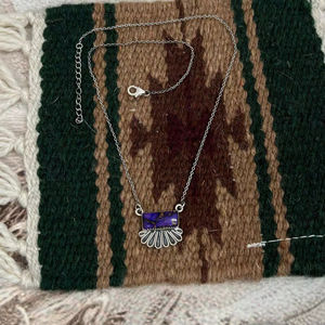 สร้อยคอดอกรักเร่ทำด้วยมือเงินสเตอร์ลิงองุ่นเครื่องประดับช่างฝีมือสร้อยคอจี้ดอกไม้ที่สง่างามสำหรับผู้หญิง - Product Image 2