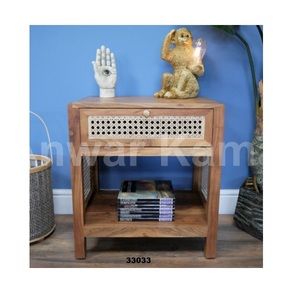 Hot Selling Industrial Caged Cabinet Brown Solid Wood 3 Tier Cabinet With Drawer For Home Living Room Bed Room & office Decor - Product Image 3