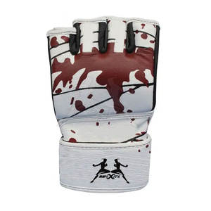 Gants de MMA en cuir personnalisés nouveauté équipement d'entraînement de combat de boxe MMA gants de boxe - Product Image 3