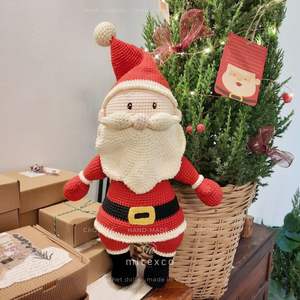 Vente en gros de poupées de Noël Amigurumi Jésus-Christ Personnages du Père Noël et de la Nativité, parfaits pour les boutiques de cadeaux et les églises - Product Image 6