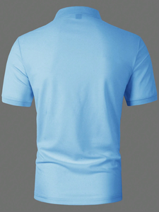 Polos de algodón de alta calidad con logotipo personalizado para hombre, polos deportivos casuales de marca, polos de moda para el hogar, polos para hombre. - Product Image 3