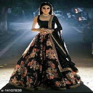 Designer Kanya Fancy Garments Party Wear Punjabi Patiala Suits Designs Salwar Kameez for Girls Indian Style Linen <b>Dress</b> - Product Image 4