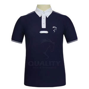 Chemise d'équitation professionnelle pour hommes avec chemise d'équitation en tissu extensible et flexible - Product Image 1