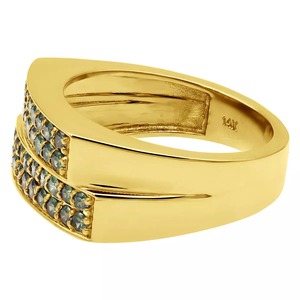 Bagues Big Bling Les plus recherchées à la main Bague de luxe en diamant Moissanite pour homme Classique Hip Hop Glacé Certifié IGI pour les fêtes - Product Image 2