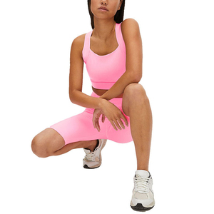 Meilleure qualité Vêtements de fitness Soutien-gorge de sport pour femmes Couleur unique Fabriqué en usine Workout Gym Soutien-gorge de sport pour femmes - Product Image 4