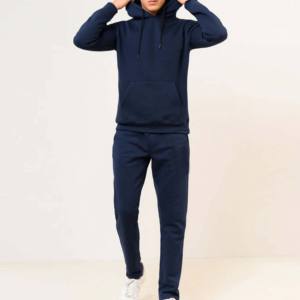 Vente en gros de survêtements d'hiver pour hommes avec logo personnalisé pour garçons Plus Size Les meilleures ventes de survêtements respirants à motif solide ensembles imprimés - Product Image 5