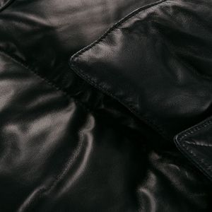 Chaqueta de Plumón de Ganso para Hombre, Nueva Moda al por Mayor, Chaqueta de Invierno Cortavientos, Chaqueta Gruesa de Piel de Oveja, Chaqueta Acolchada para Hombre - Product Image 5