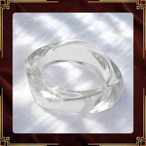 Beaux bracelets en résine faits à la main avec perle intégrée, pierres et feuille pour cadeau, cadeau de retour ou utilisation d'exposition - Product Image 2