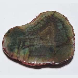 Posavasos de forma redonda con rebanada de ágata de estilo elegante, boda, oficina, restaurante y fiestas de cumpleaños, mesa decorativa, utensilios de cocina usados - Product Image 4