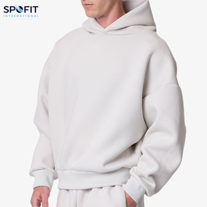 Custom Design Winter 100% Cotton Fleece Oversized Casual Unisex Drop Shoulder <b>Hoodies</b>-Pakistan Suppliers Made <b>for</b> <b>Men</b> - Product Image 5