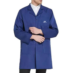 Bata de laboratorio de hospital Unisex de alta calidad, tela de punto, opciones personalizables, el mejor precio, hecho en Pakistán - Product Image 2