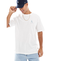 Meilleure Vente T-shirt Décontracté Homme 100% Coton Col Rond Manches Courtes Anti-boulochage Respirant Imprimé au Dos Coupe Oversize Couleur Personnalisable