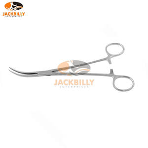 คีมหลอดเลือด bengolea โค้งอย่างแรง26.0ซม. คีมห้ามเลือดที่ใช้ในการผ่าตัดเครื่องมือทางการแพทย์สำหรับวินิจฉัยการผ่าตัด - Product Image 6