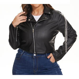 Vestes en cuir pour femmes du Pakistan Vestes en cuir pour femmes de haute qualité à la mode pour femmes Taille personnalisée en cuir de mouton d'origine - Product Image 5