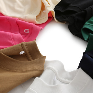 SK 230G Quá Khổ Nặng Tee Tùy Chỉnh In Ấn Đồng Bằng Trống Unisex Người Đàn Ông Của T-Shirt Chất Lượng Cao Rắn Nặng 100% Cotton Áo Thun - Product Image 4