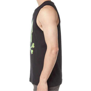 Camiseta sin Mangas de Alta Calidad para Hombre, Transpirable y Cómoda, de Poliéster/Algodón con Técnica de Lavado, Ideal para Correr, a Bajo Precio - Product Image 6