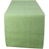 100% coton côtelé Table napperon et coureur de luxe moderne solide carré motif lin napperons pour la maison hôtels mariages