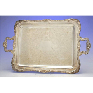 Organisateur d'argenterie de forme personnalisée plateau de service exquis grand plateau de nourriture pour le service de thé et de café de cuisine pour les fournitures de mariage - Product Image 6