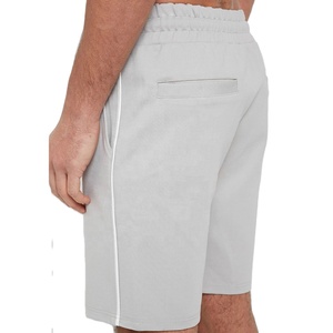 Conjunto de Camiseta y Pantalones Cortos Deportivos de Verano con Logotipo Personalizado para Hombre, Talla Grande, Transpirable, de Poliéster/Algodón de Secado Rápido - Product Image 4