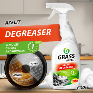 Kitchen Degreaser 600ml | Lemon Fragrance Fast-Acting Rich Foam <b>Spray</b> Anti-stain Deep Stain Removal in One Minute - Product Image 2