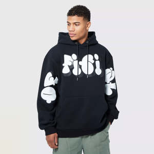 Sweat à capuche surdimensionné tendance 100% coton polaire lourd Street Style - Product Image 1