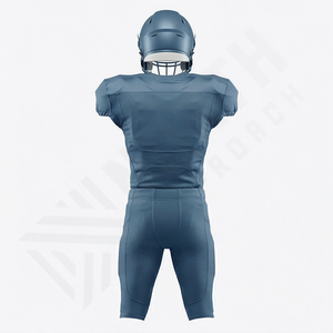 Uniforme de Fútbol Americano Personalizado con Diseño Único al Mejor Precio, Uniforme de Equipo de Rendimiento de Manga Corta, Transpirable y de Calidad Duradera - Product Image 2