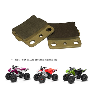 Plaquettes de frein à disque FA84 en céramique frittée pour YFM350 1989-2004 Banshee YFS 200 Honda <span class=keywords><strong>CRF</strong></span> 150 R/RB <span class=keywords><strong>420</strong></span> 250 /TRX YAMAHA-YFS 200 - Product Image 2