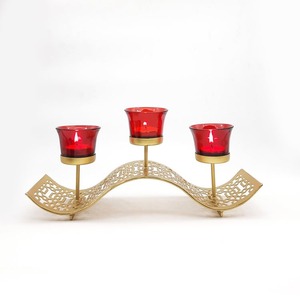 Available High Quality Round Available Glass Candle <b>Jar</b> for Home & Hotel <b>Decoration</b> New Design Best Price Metal Candle Lantern - Product Image 2