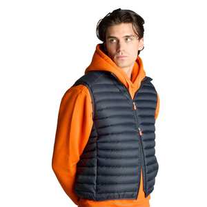 Chaleco ligero para calentar el cuerpo, chaqueta acolchada sin mangas, chaleco acolchado para exteriores, abrigo de trabajo aislado de moda informal de invierno cálido - Product Image 4