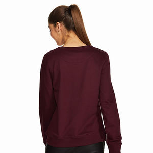 Suéter de lana de algodón de secado rápido transpirable de talla grande personalizado para mujer, sudaderas de invierno elegantes para mujer - Product Image 3