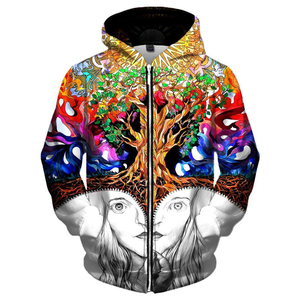 OEM ODM Sublimation Vente en gros Personnalisé Pull à capuche Impression numérique complète de haute qualité Saison d'hiver pour hommes et garçons - Product Image 3