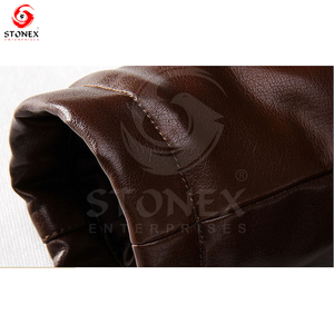 Vestes en cuir de la meilleure qualité du Pakistan - Vêtements de rue en cuir véritable / Veste en cuir pour hommes. - Product Image 3