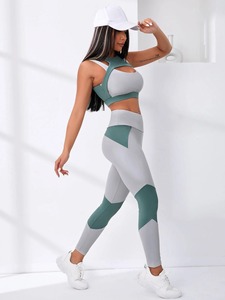 Women's High Waist Seamless Casual Summer Breathable Cotton Bamboo Fiber Solid Color <b>Leggings</b> for Fitness Workout - Product Image 2