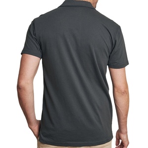 Camisetas de Polo de Golf de gimnasio activo de entrenamiento liso personalizado de algodón suave de alta calidad, camiseta de Polo DE HOMBRE CON CUELLO recortado cómodo 2025 - Product Image 3