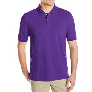 Chemises polo pour hommes, décontractées, respirantes, t-shirt, nouvelle mode, vêtements de sport, manches courtes, coton, grande taille, chemises polo pour hommes, couleur violette, 2026 - Product Image 1