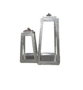 Top Quality <b>Iron</b> Hanging Lantern Set of 2 Pcs With Polish Finished For Home Decor Metal Hanging Lanterns - Product Image 4