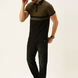 À la mode confortable trucs hommes Polo T-Shirt Slim Fit solide couleur unie conception votre propre hommes Polo T-Shirt - Product Image 4