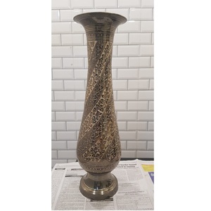 Decoración de mesa de lujo, jarrones de Metal hechos a mano, latón pulido, jarrones más vendidos de alta calidad, jarrón decorativo para el hogar, acabado alto - Product Image 5