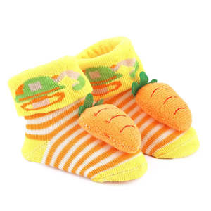 Newborn <b>Booties</b> - Yellow - Product Image 2