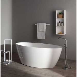Mobili da Bagno Moderni in Resina Effetto Marmo Design Italiano Vasca da Bagno Coricini - Product Image 2