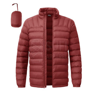 Wholesale Custom Logo Front Winter <b>Waterproof</b> Windproof Eco-Friendly Customizable Unisex Puffer <b>Jacket</b> Polyester Made Outdoor - Product Image 1