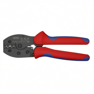 Knipex PreciForce Crimping Pliers for <b>Wire</b> Burnished Non-Insulated Open Plug Type Connectors Sizes 4.8+6.3mm - Product Image 2