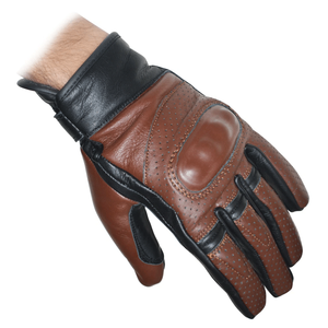 Motorbike Gloves Knuckle protection Vented Leather Riding Sports Motorcycle Auto Racing Wear Biker Unisex Gloves - Product Image 3