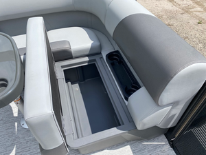 2026 New Kinlife 22ft Aluminum Leisure <strong>Pontoon</strong> Boat 12 Person Capacity Foldable Bimini Top for Rivers Entertainment - Product Image 4