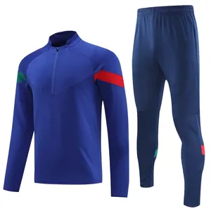 2024 Polo de vêtements de sport personnalisés, survêtement à manches longues pour hommes avec ficelle blanche/survêtement/survêtement pour hommes ensemble de vêtements beaux hommes - Product Image 3