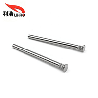 Custom Diameter Available Knurled Locating Steel Shaft Stable Positioning Fastener