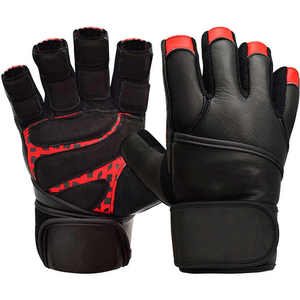 Wrist Support <b>Gym</b> Training Fitness Workout Gloves Weightlifting Gloves for Heavy Exercise <b>Body</b> Building Gloves - Product Image 4
